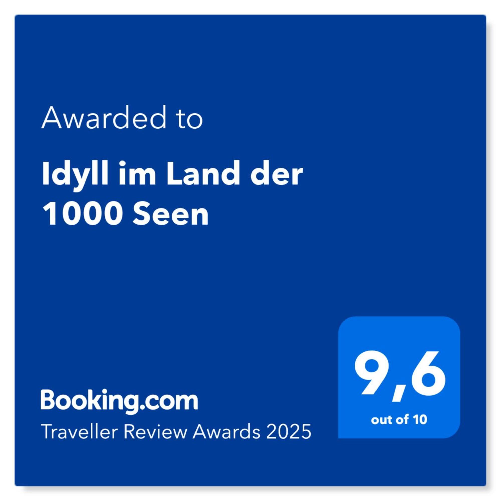 Idyll Im Land Der 1000 Seen Liessow  Esterno foto